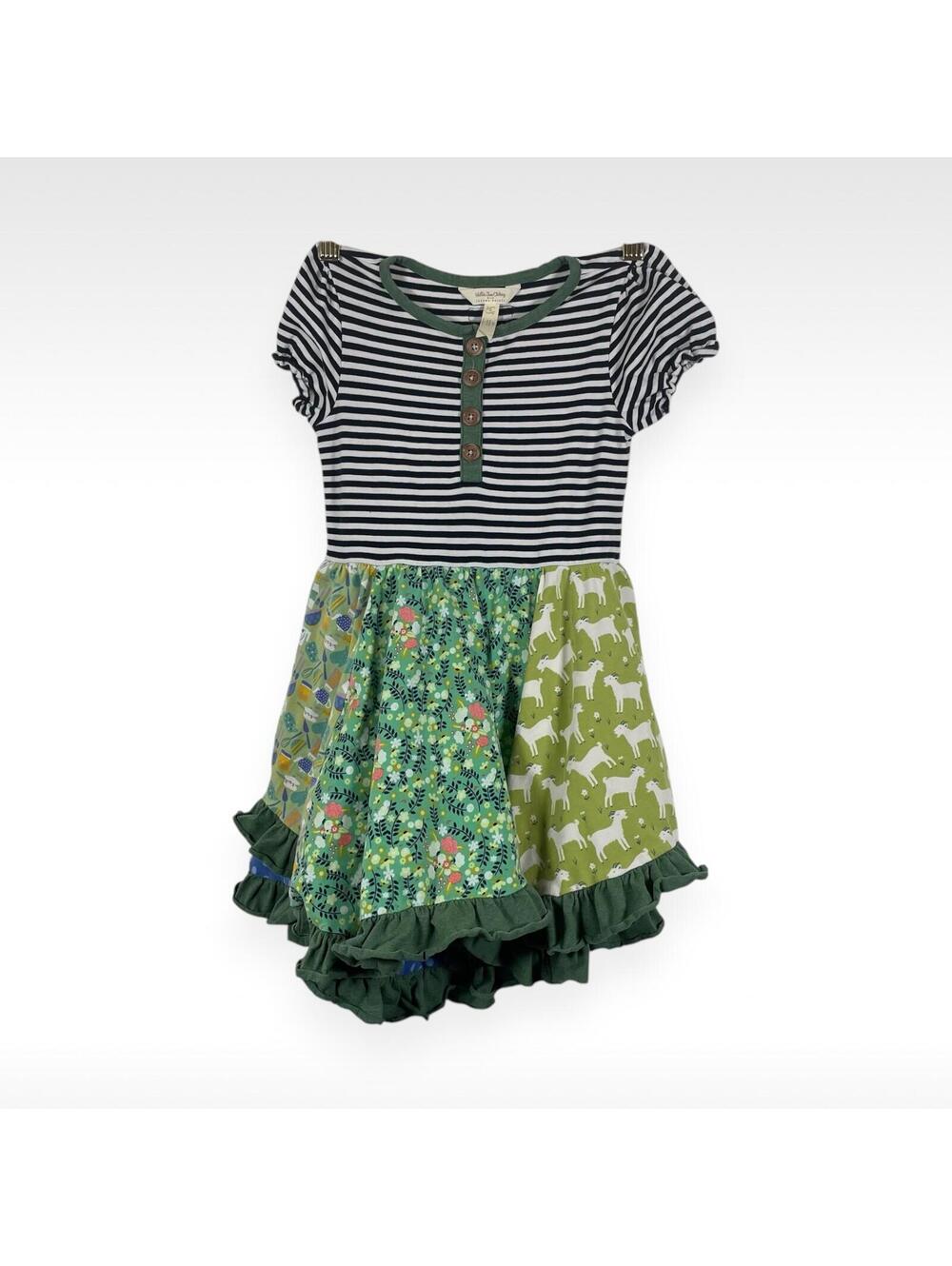 Matilda Jane x Joanna Gaines Farmland Frolic Twirling Dress Girls Size 6 - Picture 2 of 8